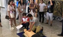 全民救护 凯里市旅游行业180名从业人员 参加红十字应急救护员资格培训