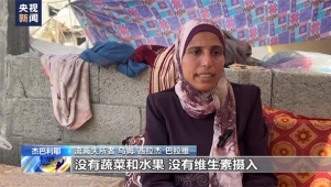 人道危机加剧 加沙居民废墟安家食不果腹艰难度日