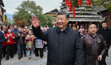 习近平在贵州黔东南州考察调研