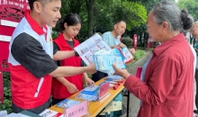 岑巩县红十字会积极开展“三救三献”宣传活动