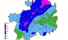 贵州省气象台发布暴雨黄色预警 个别乡镇雨量将达250毫米以上