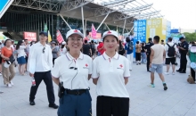 志愿“苏超” 江苏常州红十字在行动
