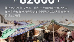 国际失踪者日 | 红十字国际委员会登记的非洲地区失踪人员超过8.2万人