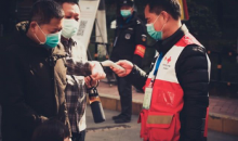 社区成疫情防控第一线红会志愿者坚守45天 每人每岗不少于9小时