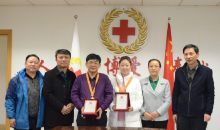 中国红十字奖章在贵州闪烁