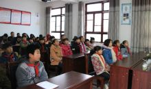 贵州红十字“少儿口才学、心理学培训” 项目在百里杜鹃管理区实施