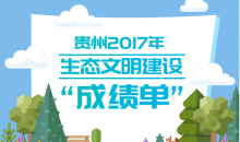 贵州2017年生态文明建设“成绩单”