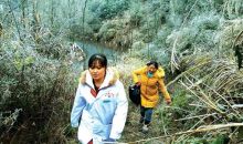 为你翻山越岭却无心看风景！最美“白衣天使”穿越20公里凝冻接生
