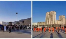 山西五台：核酸检测“加速度” 红十字志愿展风采