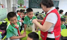 北京延庆区红十字会应急救护培训走进延庆第二小学