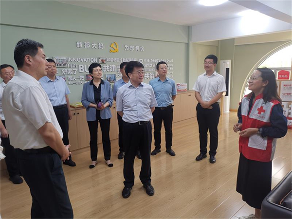 山东省委主题教育第十二巡回指导组赴青岛调研红十字会工作