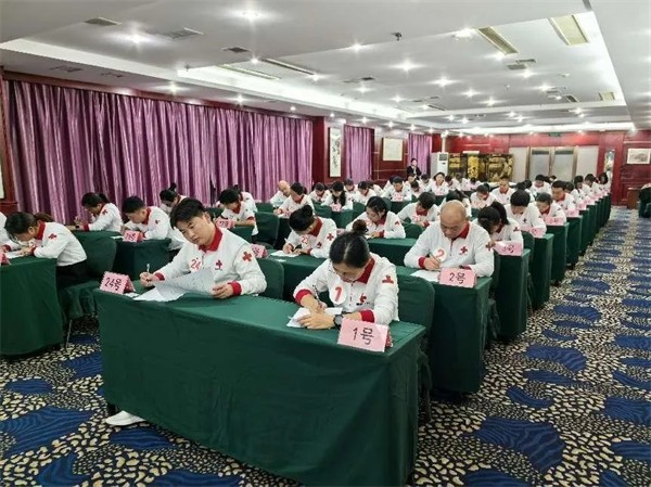 安徽省红十字会：赛场点兵竞英姿 救护师资争先锋