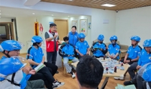 “红十字轻骑士应急救援卫士”项目——湖北省武汉市武昌区南湖街道新就业群体红十字志愿服务队