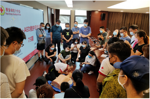 “生命教育 救在身边”！西安市红十字会周末培训持证救护员319名