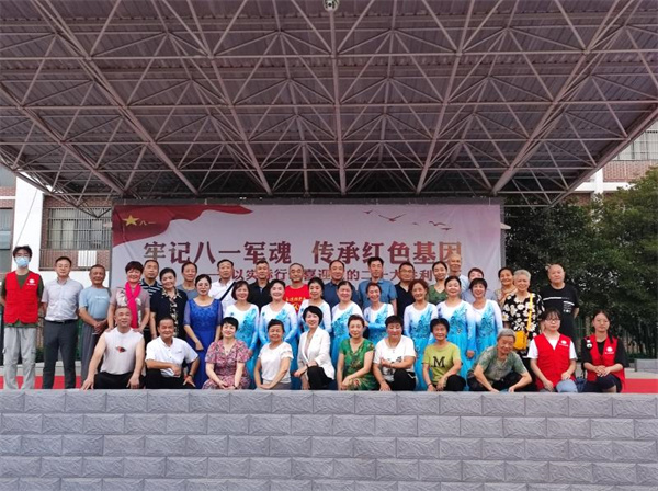 合肥市高新区江河社居委红十字爱心社正式成立