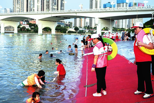 南宁市红十字会持续开展防溺水宣传周活动