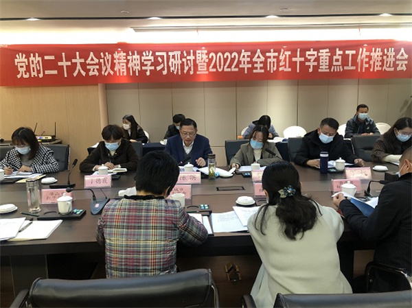 安庆市红十字会召开2022年全市红十字重点工作推进会